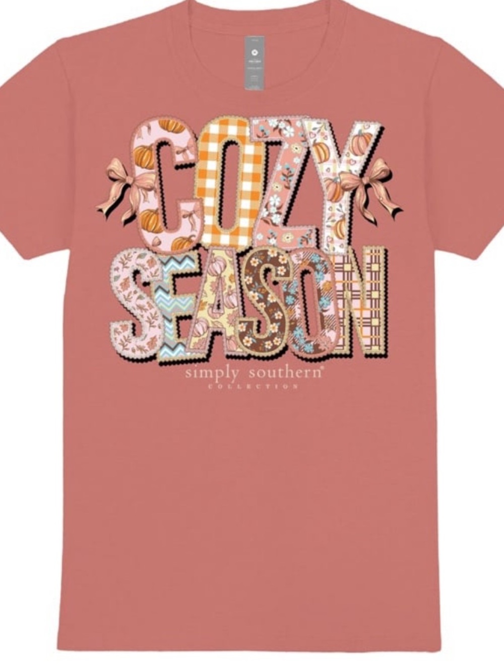 New Simply Southern Cozy Season Pumpkin Size XXL 2XL Shirt